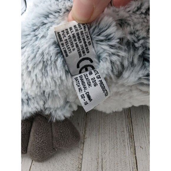 Unipak Koala Bear Plush Stuffed Animal 2016 Furry Gray White 12" - Picture 6 of 6